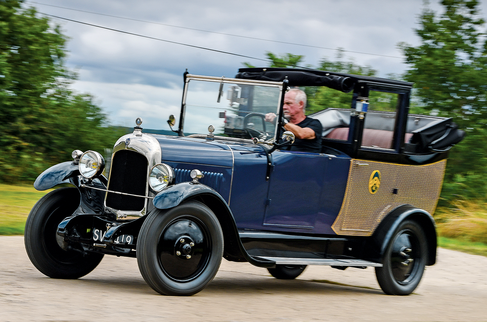 Classic & Sports Car - Citroën B12 taxi: my fare landaulet