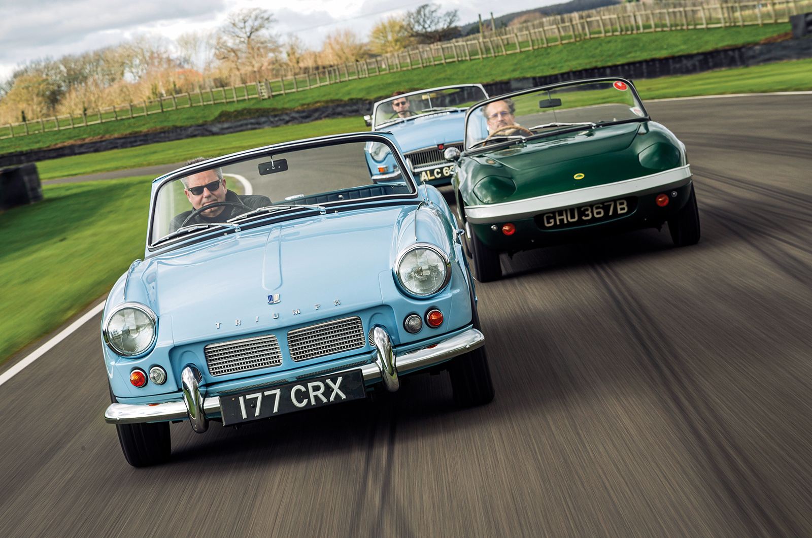 Classic & Sports Car - Triumph Spitfire vs MGB vs Lotus Elan: a new dawn