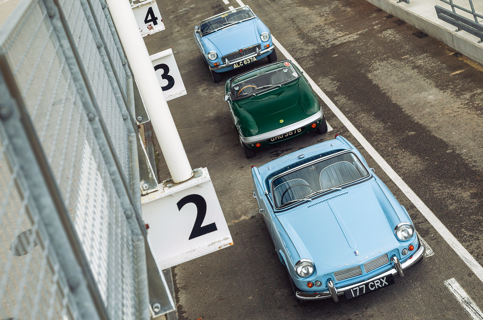 Classic & Sports Car - Triumph Spitfire vs MGB vs Lotus Elan: a new dawn