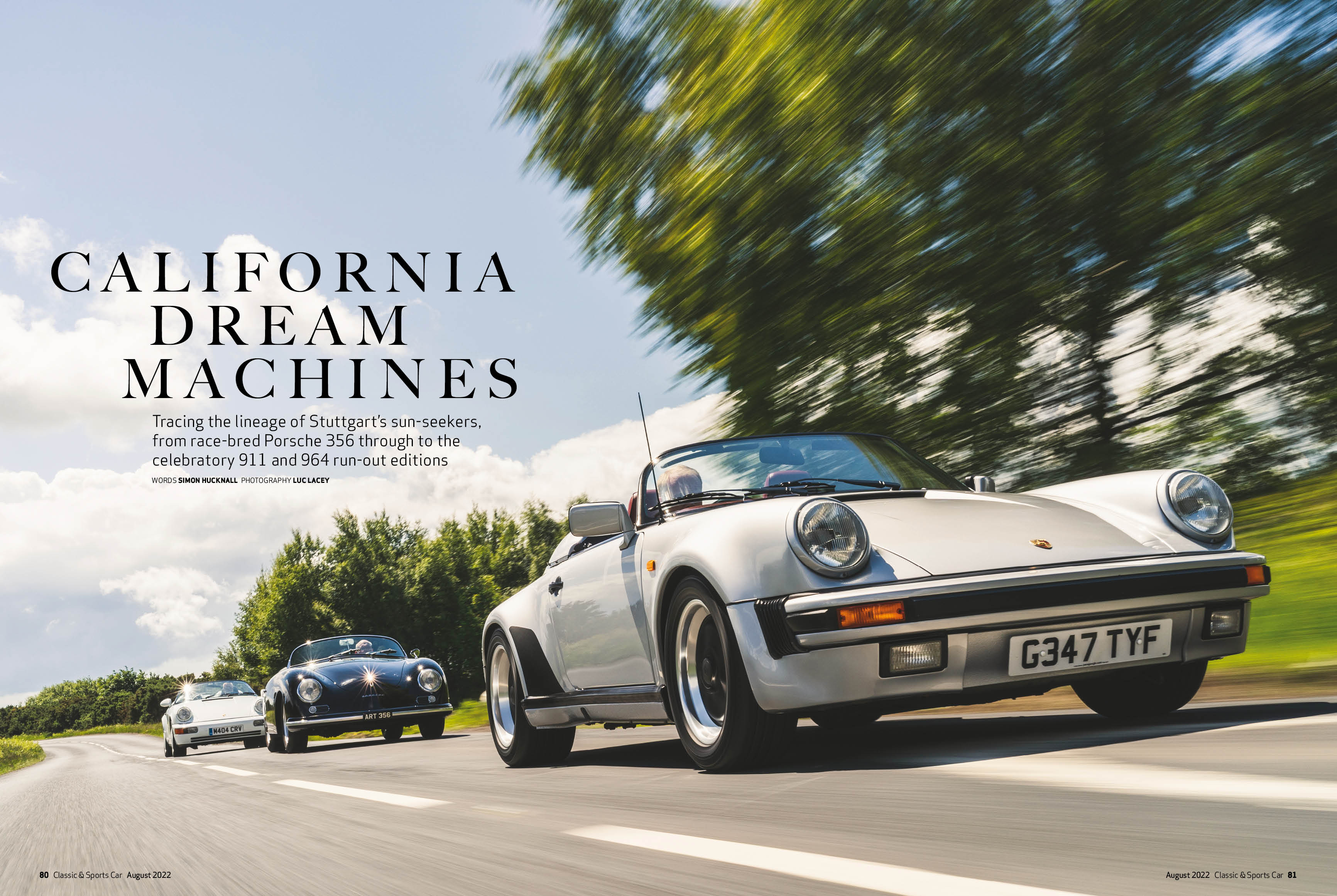 Classic & Sports Car – Porsche Speedsters: inside the August 2022 issue of Classic & Sports Car