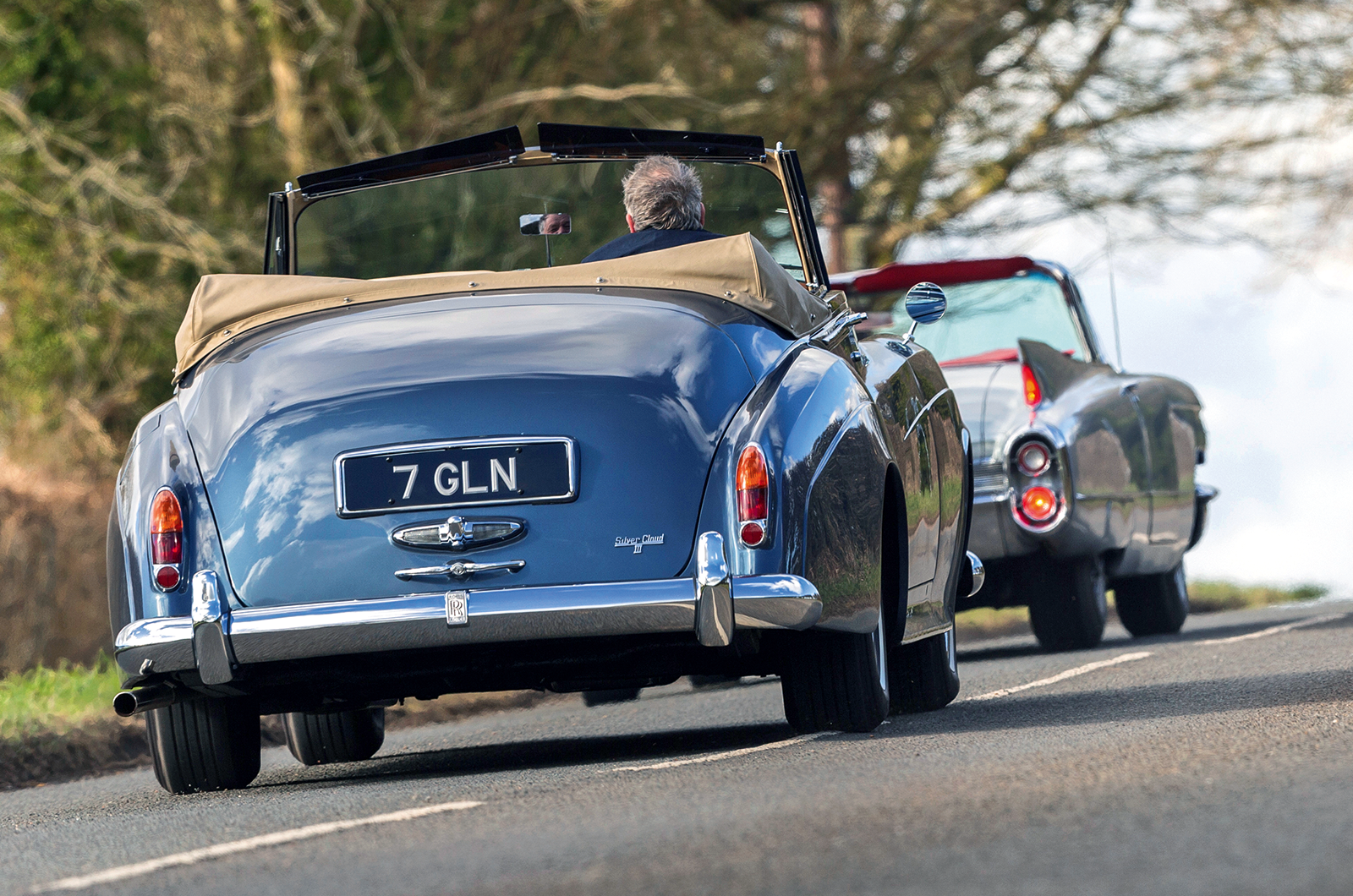 Classic & Sports Car - Rolls-Royce Silver Cloud III Adaptation Drophead Coupé vs Cadillac Series 62 Convertible Coupe: the sky is the limit