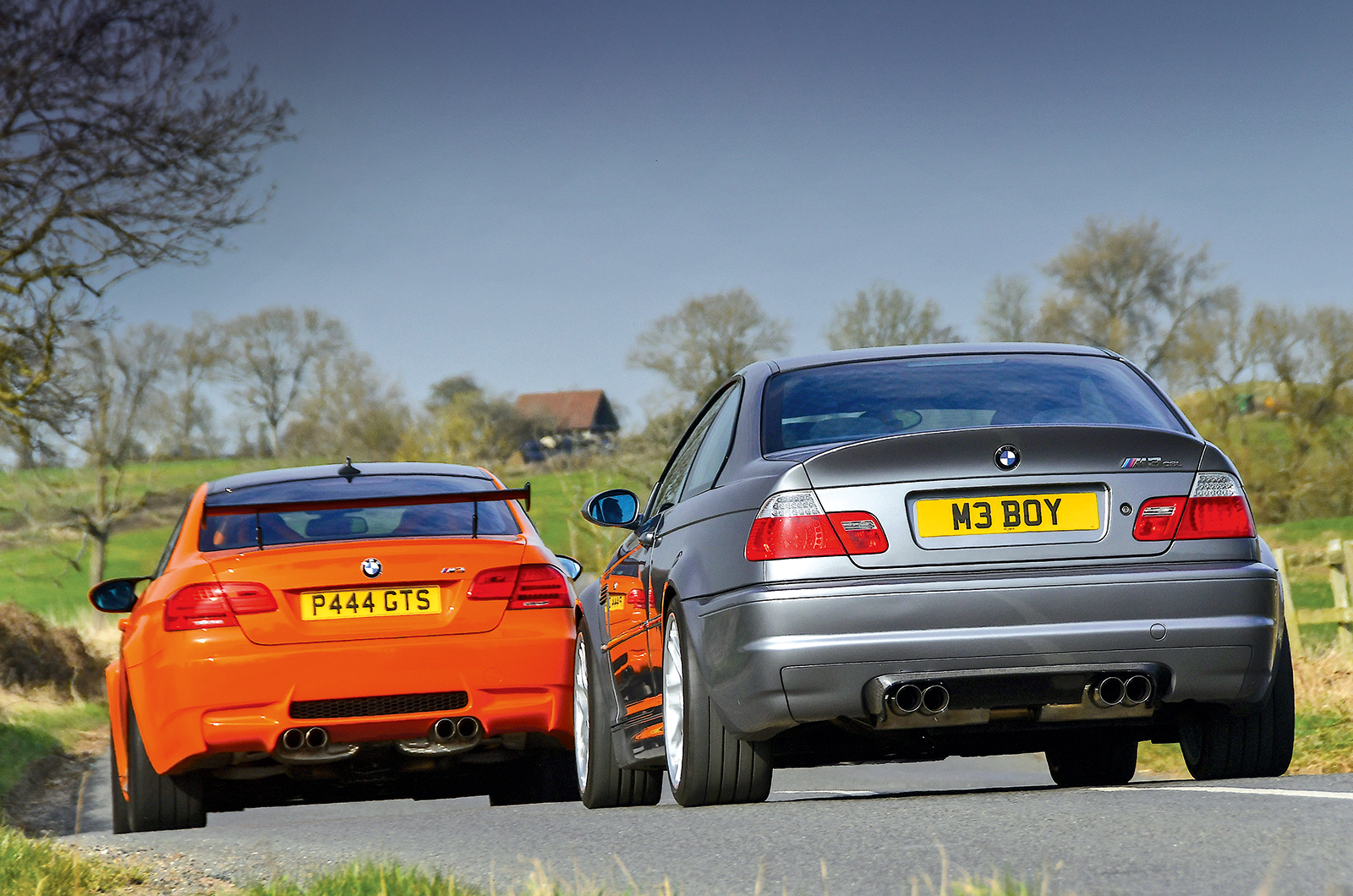 Classic & Sports Car - BMW M3s: maximum attack