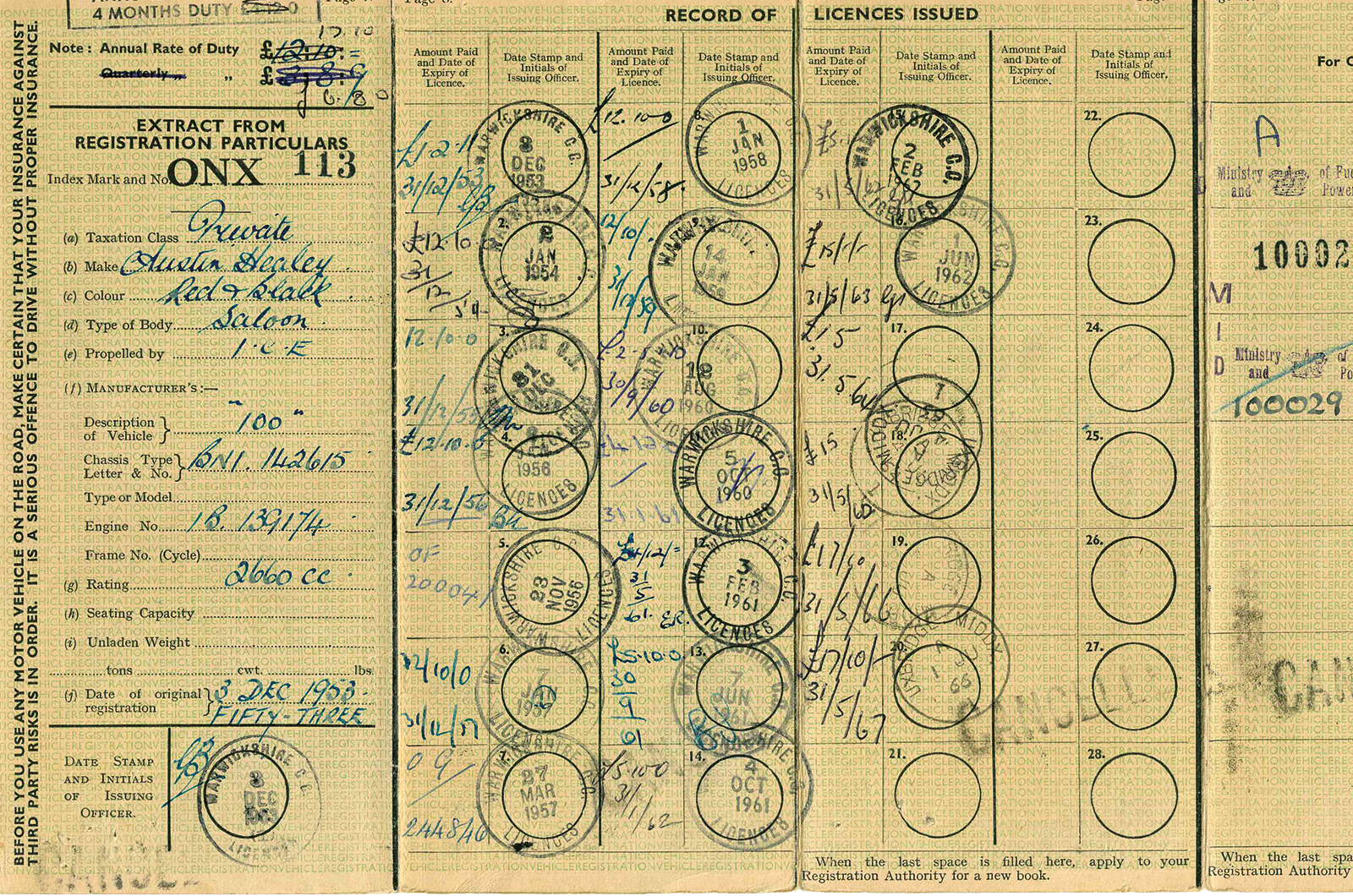 Classic & Sports Car – Austin-Healey 100S coupé: the boss’ choice