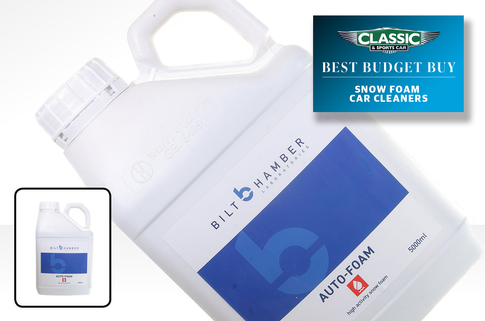 Classic & Sports Car - Best snow foam cleaners - Bilt-Hamber Auto-Foam