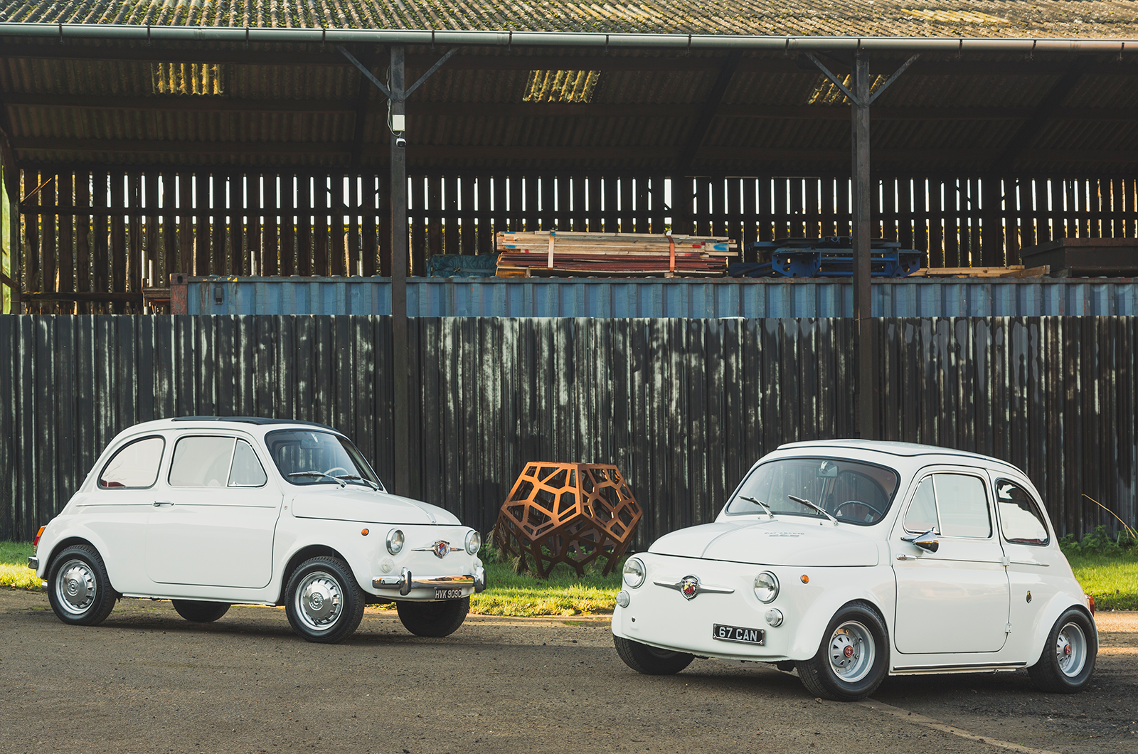 Classic & Sports Car – Abarth 695 SS vs Giannini 500TV: baby dragons
