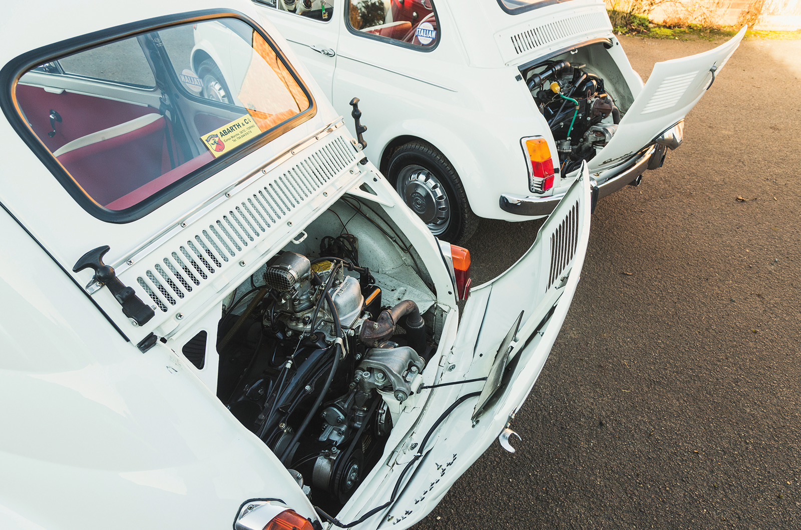 Classic & Sports Car – Abarth 695 SS vs Giannini 500TV: baby dragons