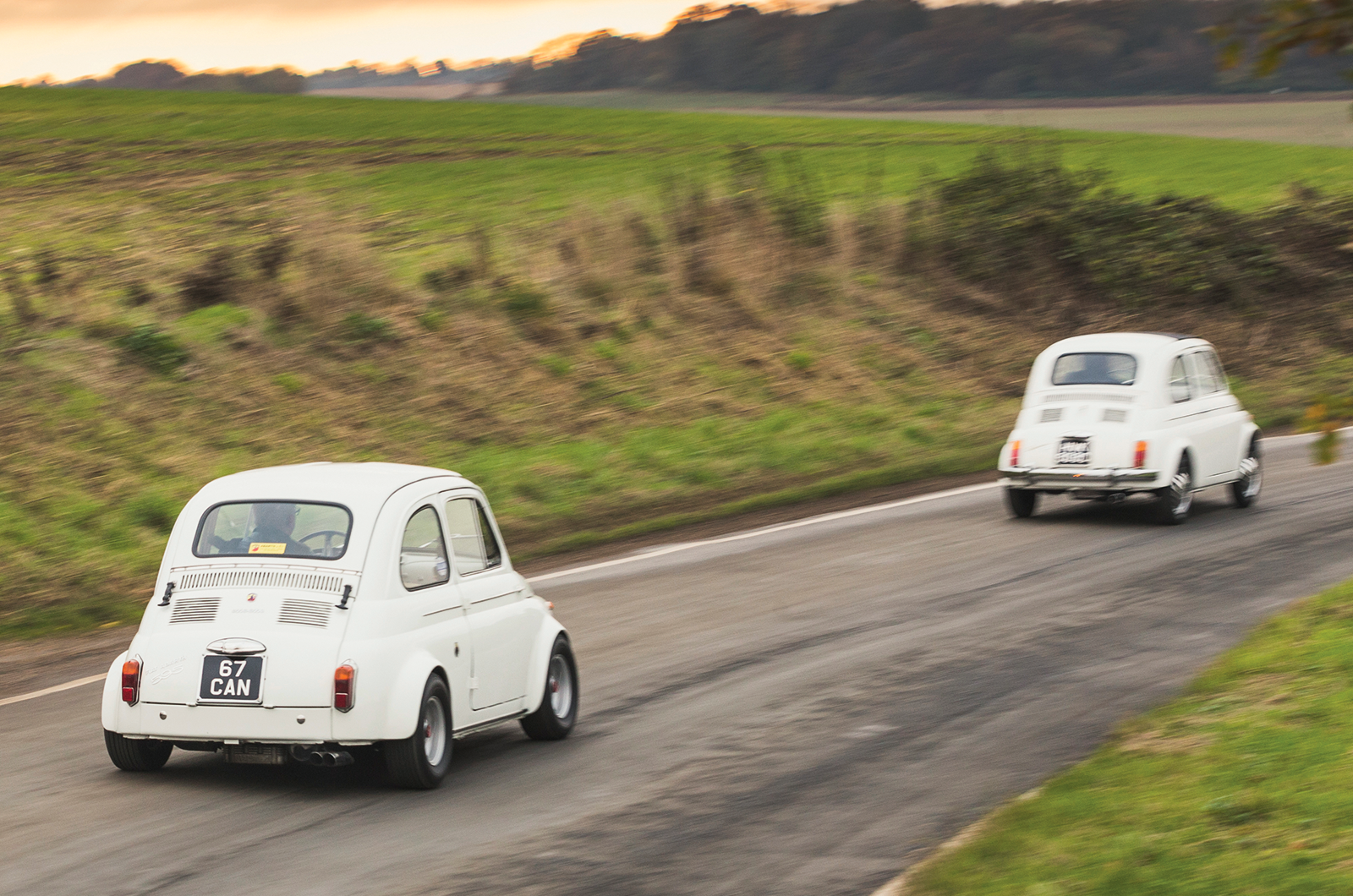 Classic & Sports Car – Abarth 695 SS vs Giannini 500TV: baby dragons