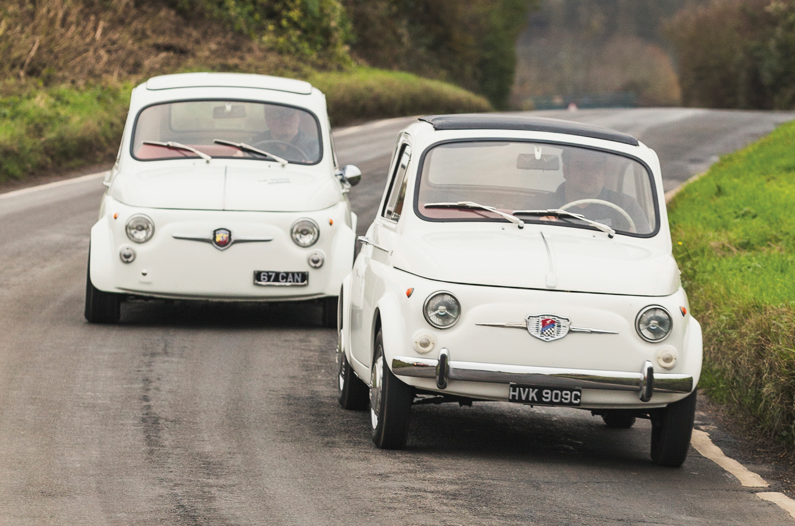 Classic & Sports Car – Abarth 695 SS vs Giannini 500TV: baby dragons