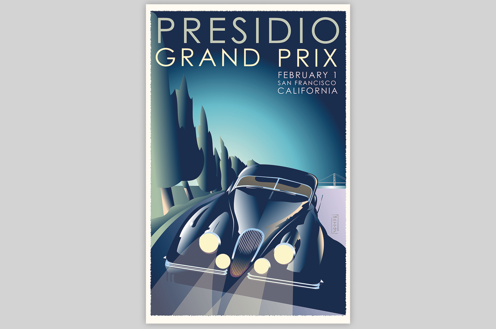 Classic & Sports Car – Motoring art: John Mattos