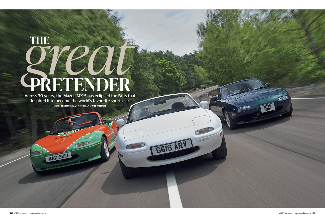 Classic & Sports Car – C&SC presents… Japanese Legends is on sale now