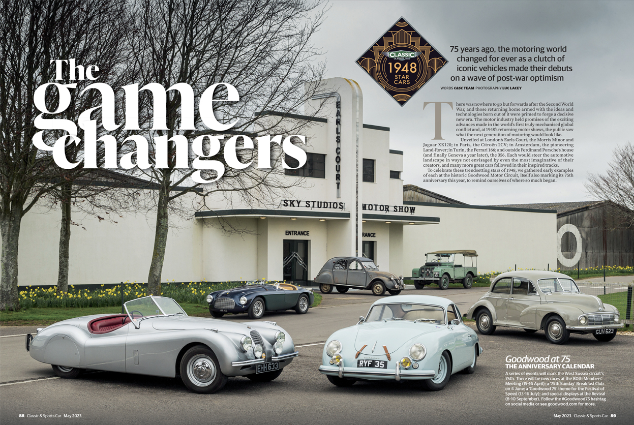 Classic & Sports Car – 1948’s star cars: inside the May 2023 issue of Classic & Sports Car