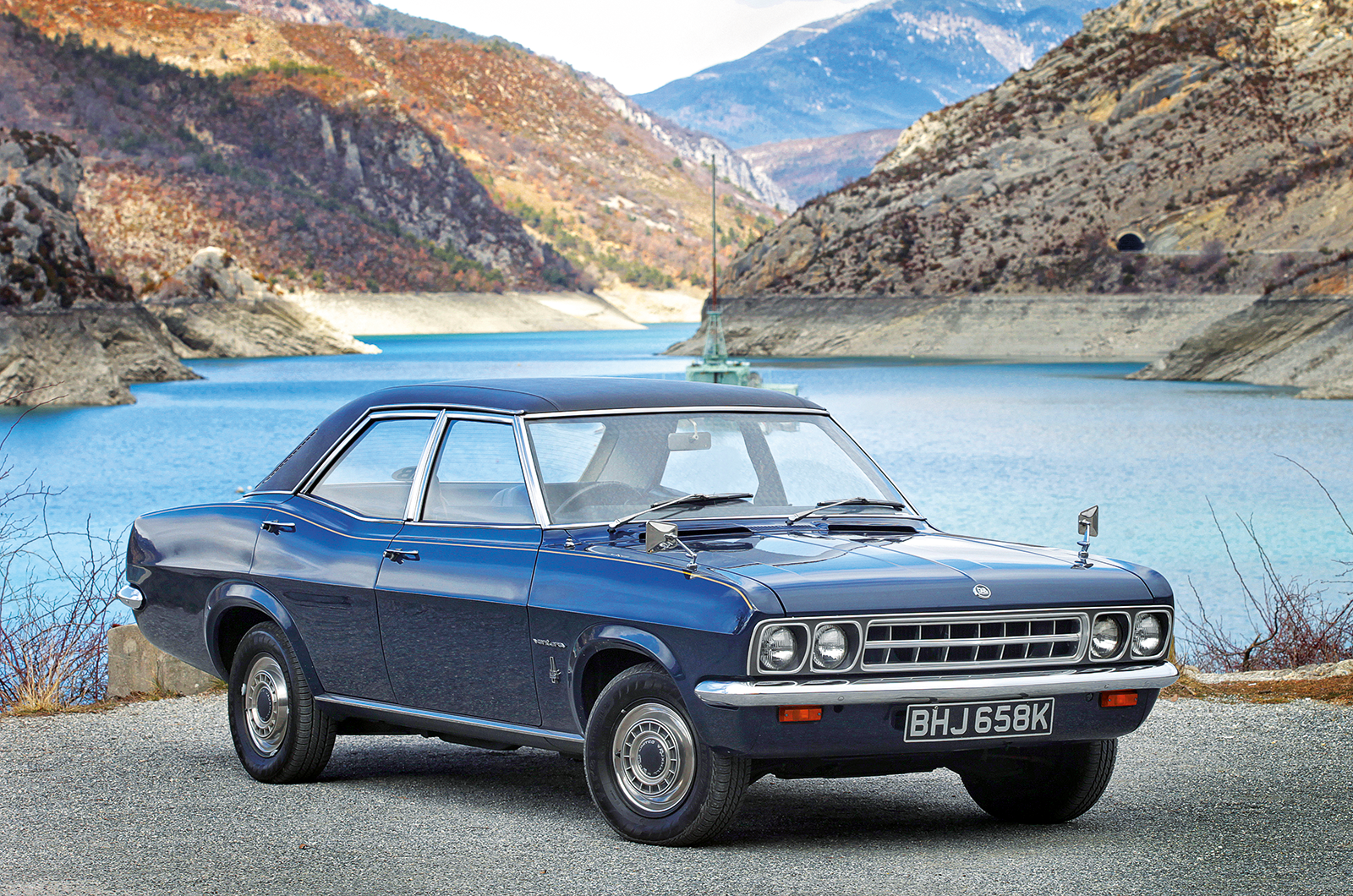 Miniature Vauxhall Ventora Police 1972 – Brooklin échelle 1/43 – Montage Métal – Neuf
