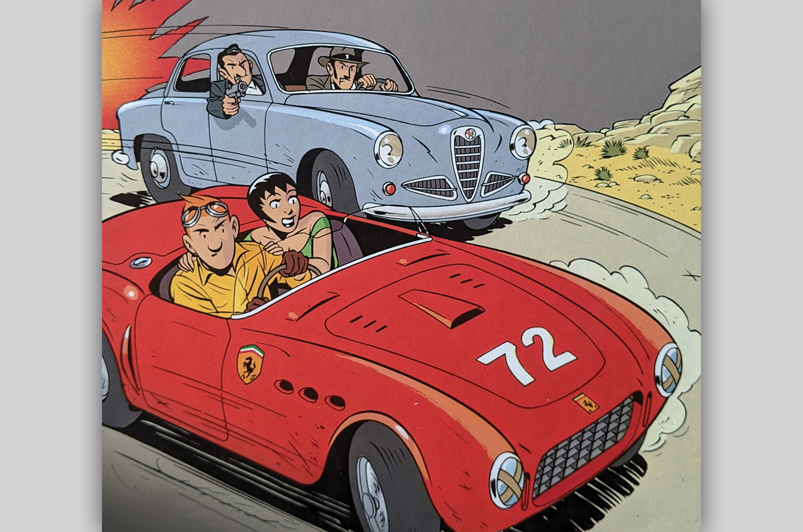 Classic & Sports Car – Motoring art: Michel Constant