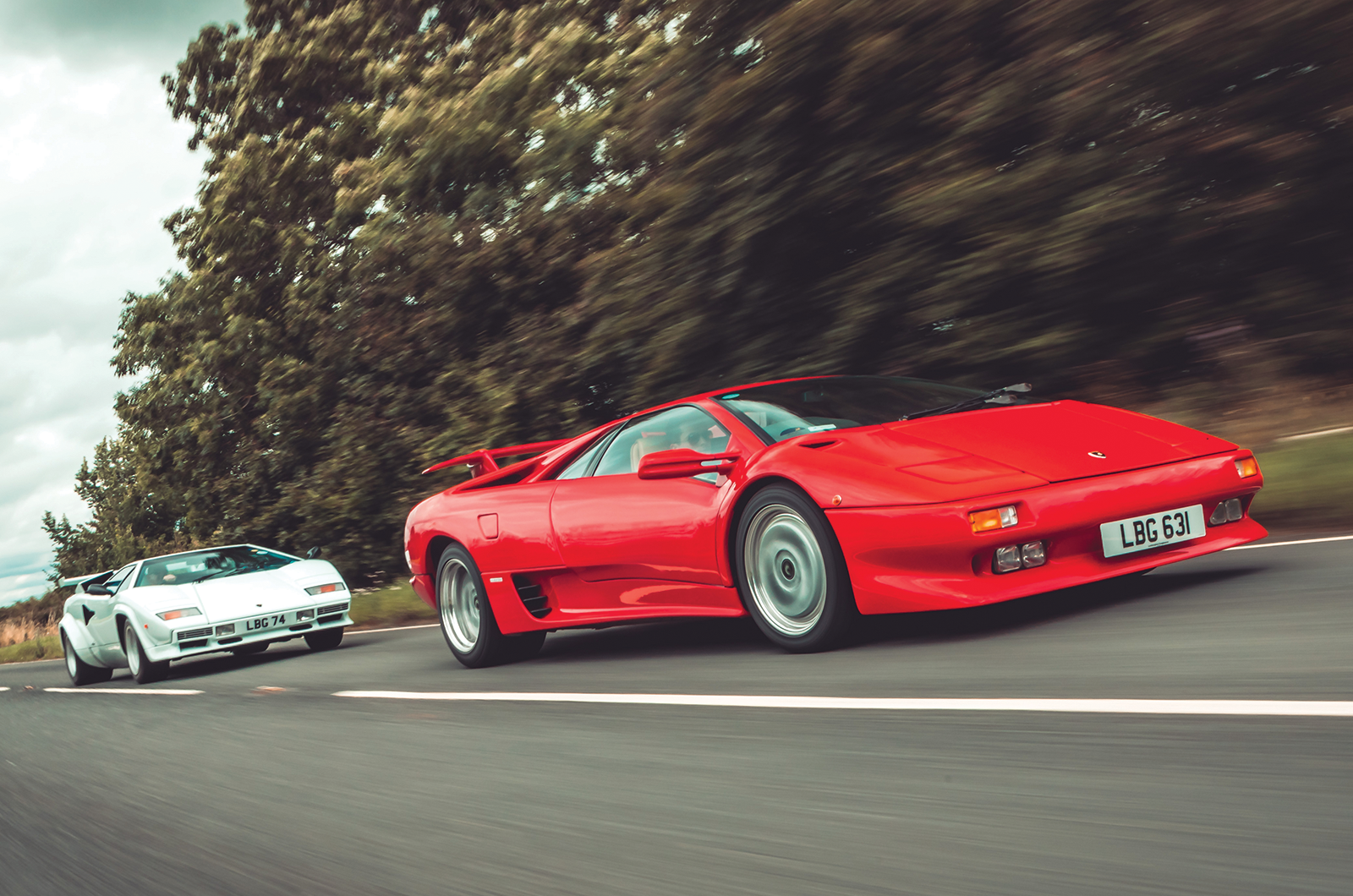 Classic & Sports Car – Lamborghini Countach, Diablo, Murciélago and Aventador: the wild bunch