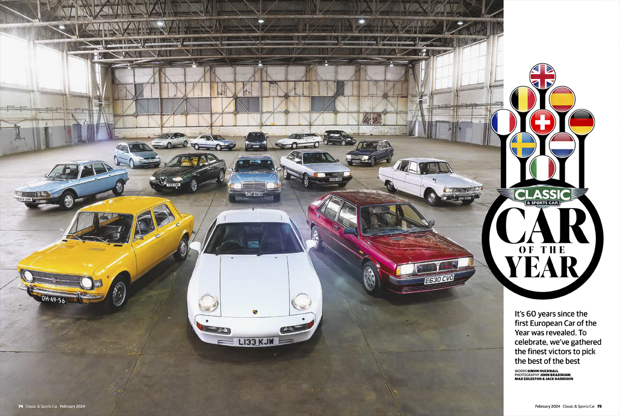 Classic & Sports Car – Car of the Year at 60: inside the February 2024 issue of Classic & Sports Car