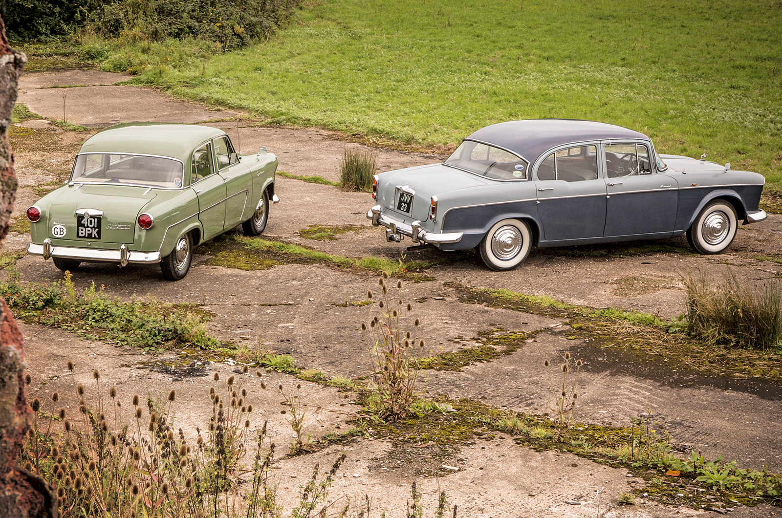 Classic & Sports Car – Standard Vanguard Sportsman vs Humber Hawk: Coventry’s middle class