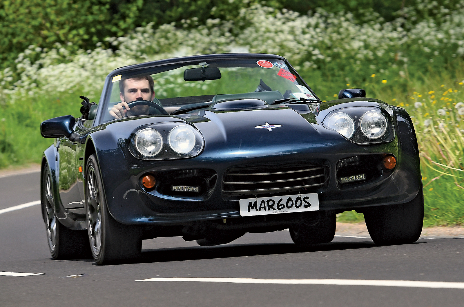 Classic & Sports Car – MG RV8 vs TVR Griffith vs Marcos Mantara: power to the people