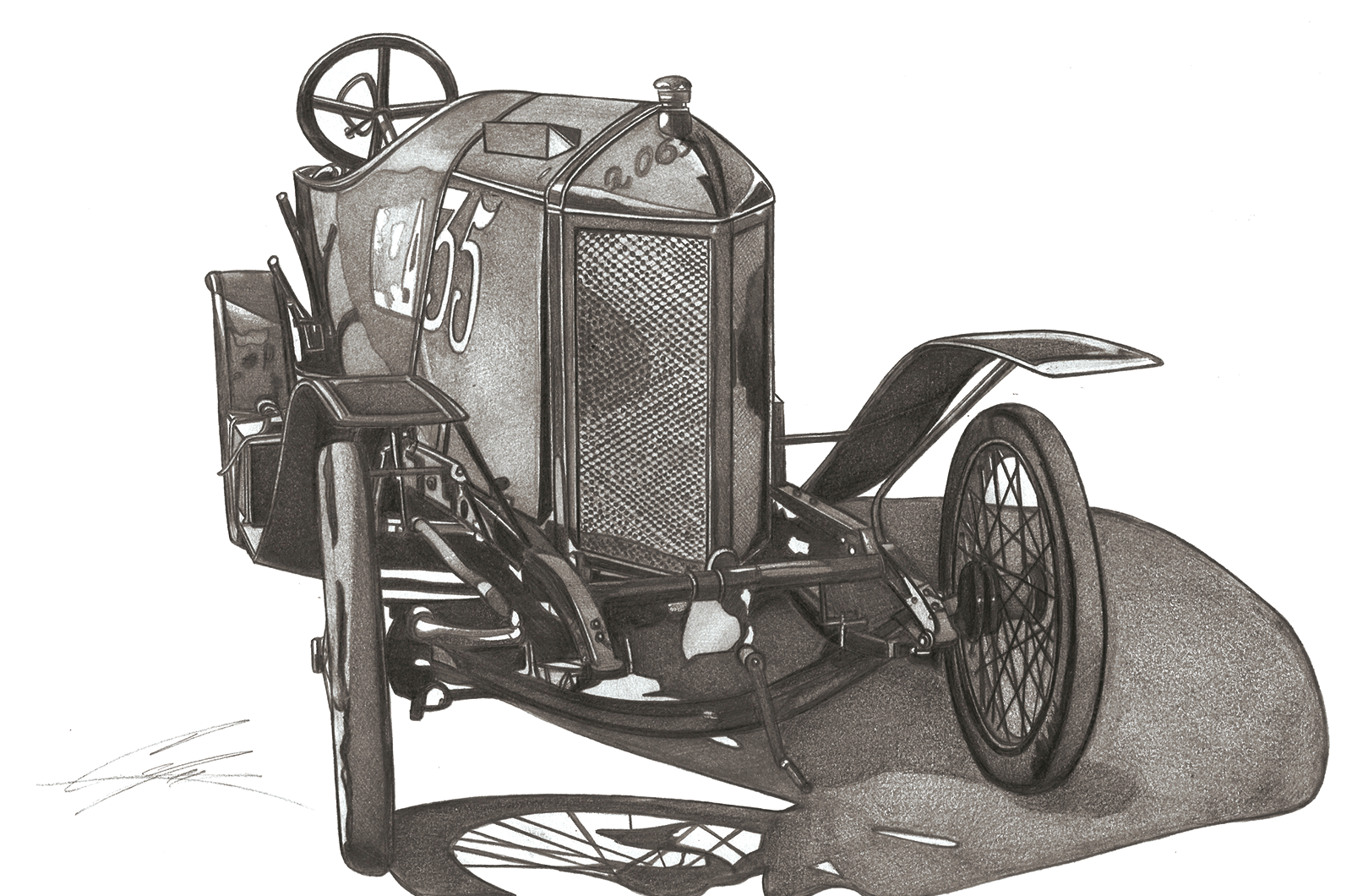 Classic & Sports Car – Motoring art: Stefan Ivanov