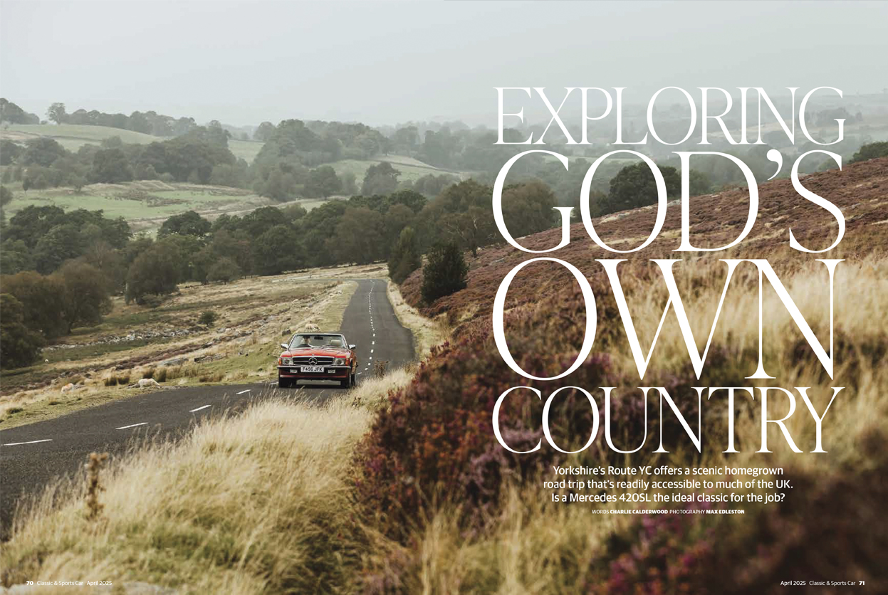 Classic & Sports Car – Mercedes-Benz SL road trip: inside the April 2025 issue of Classic & Sports Car