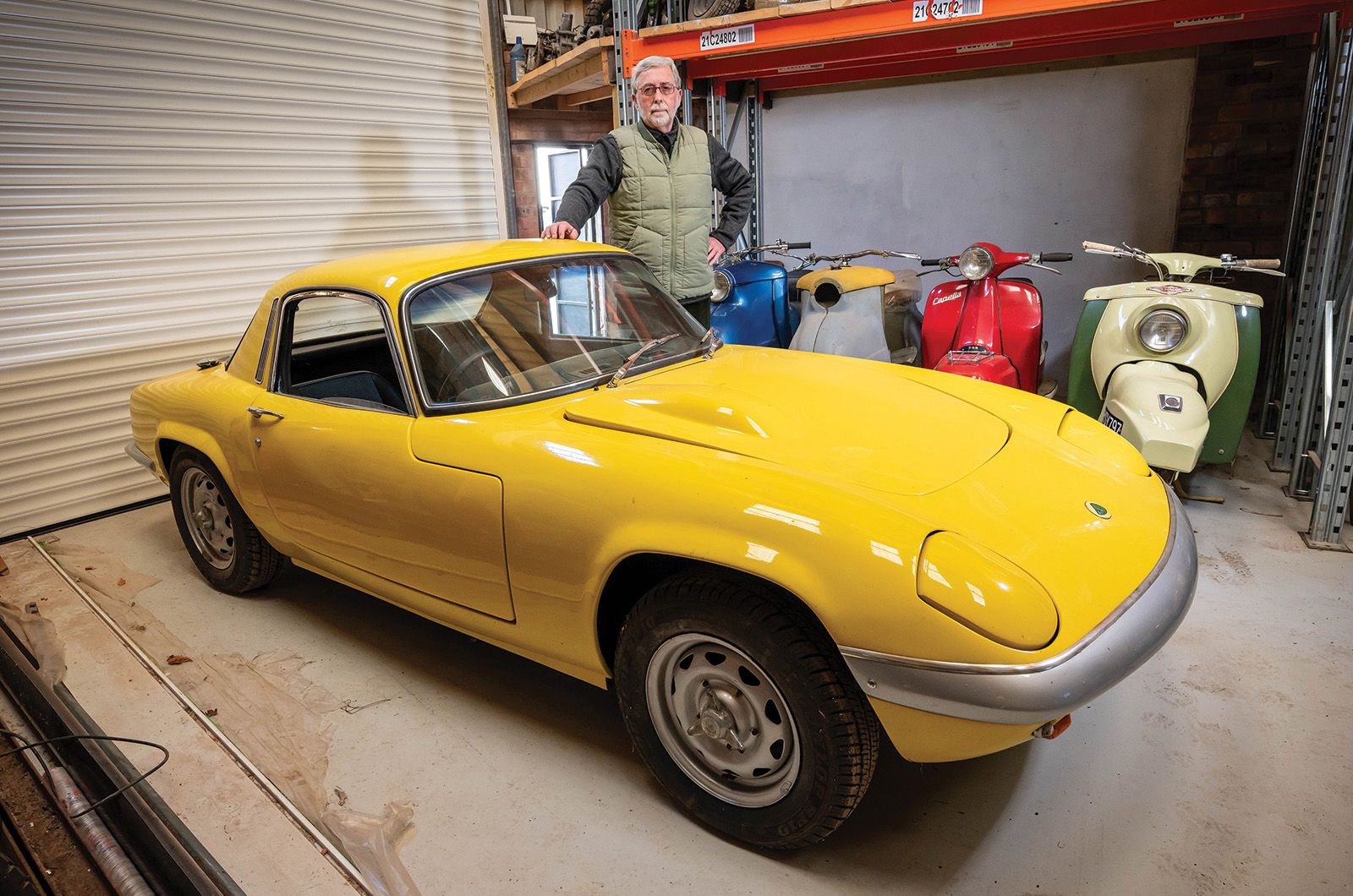 Classic & Sports Car – Also in my garage: classic British scooters and a Lotus Elan