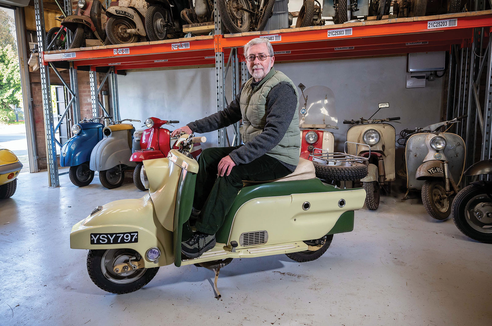 Classic & Sports Car – Also in my garage: classic British scooters and a Lotus Elan