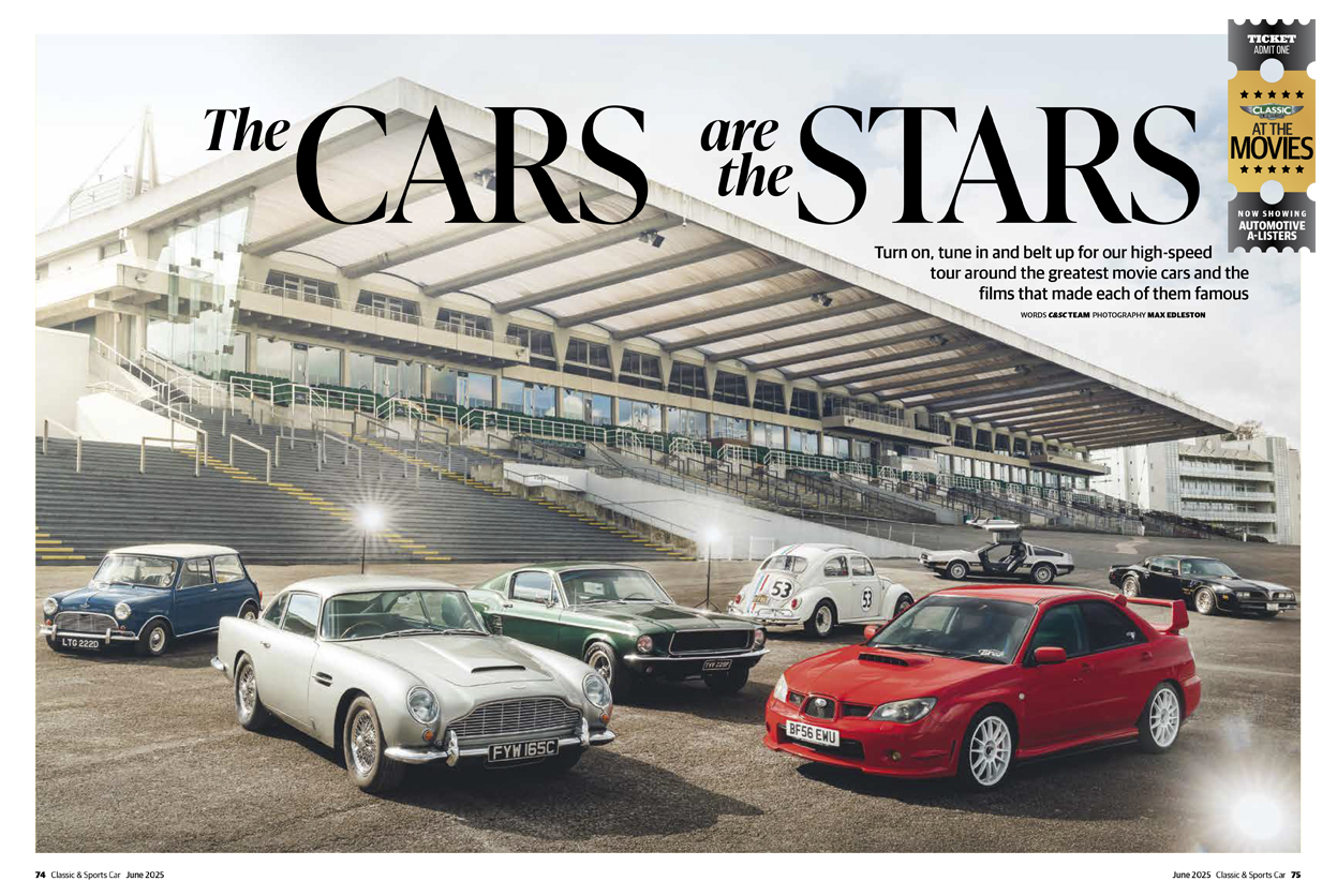 Classic & Sports Car – Movie star cars: inside the June 2025 issue of Classic & Sports Car
