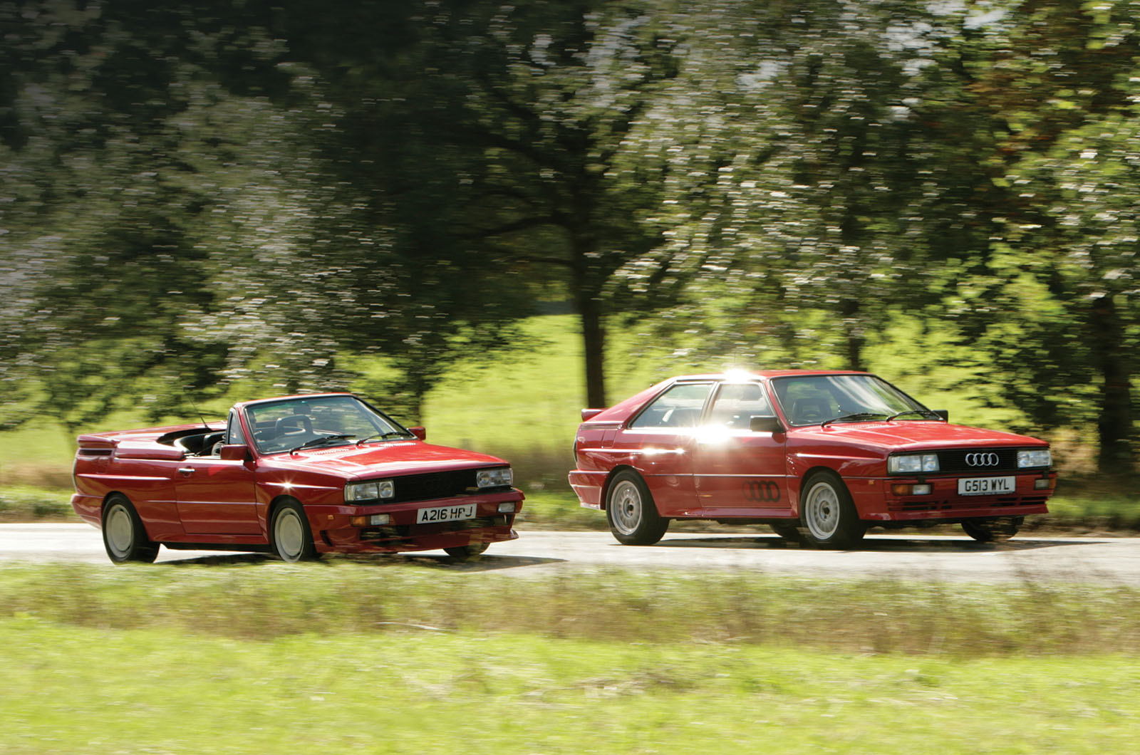 Classic & Sports Car – Audi quattro Roadster: five-pot soft-top