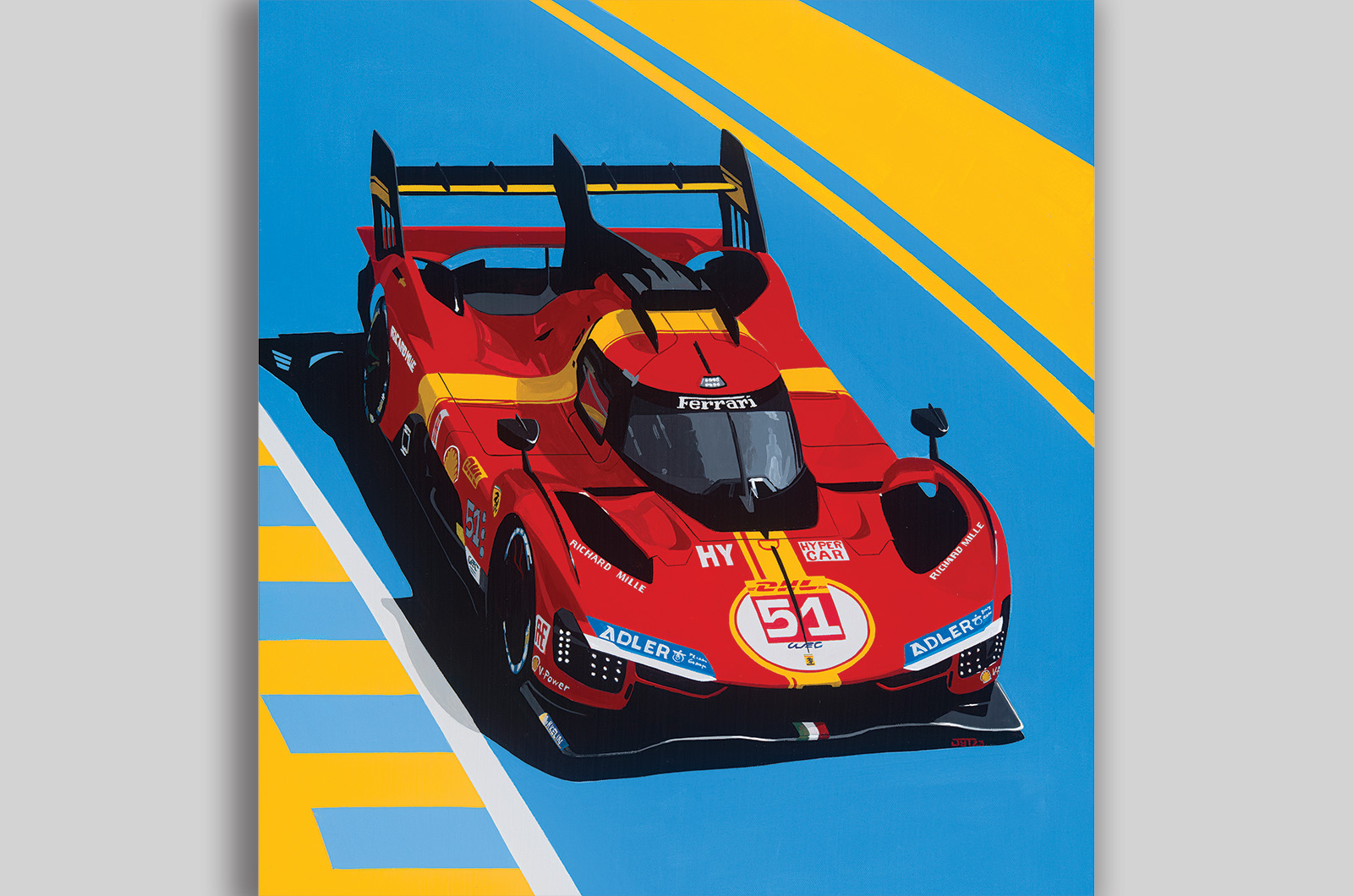 Classic & Sports Car – Motoring art: Jean-Yves Tabourot