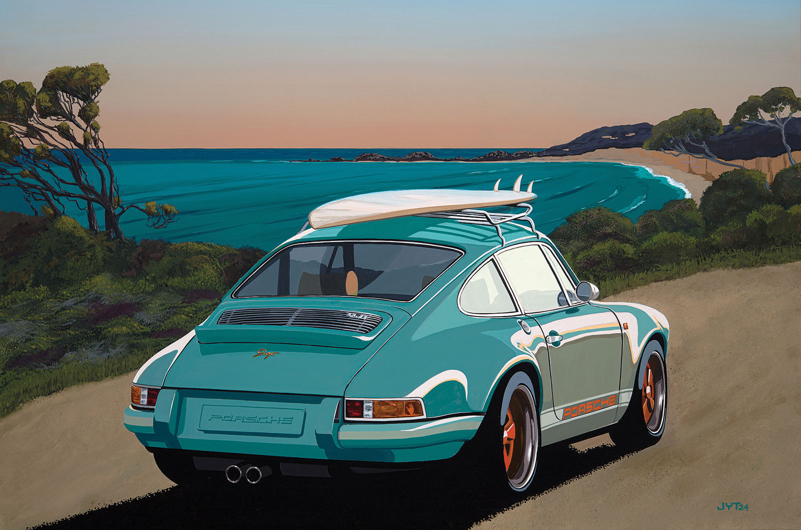 Classic & Sports Car – Motoring art: Jean-Yves Tabourot
