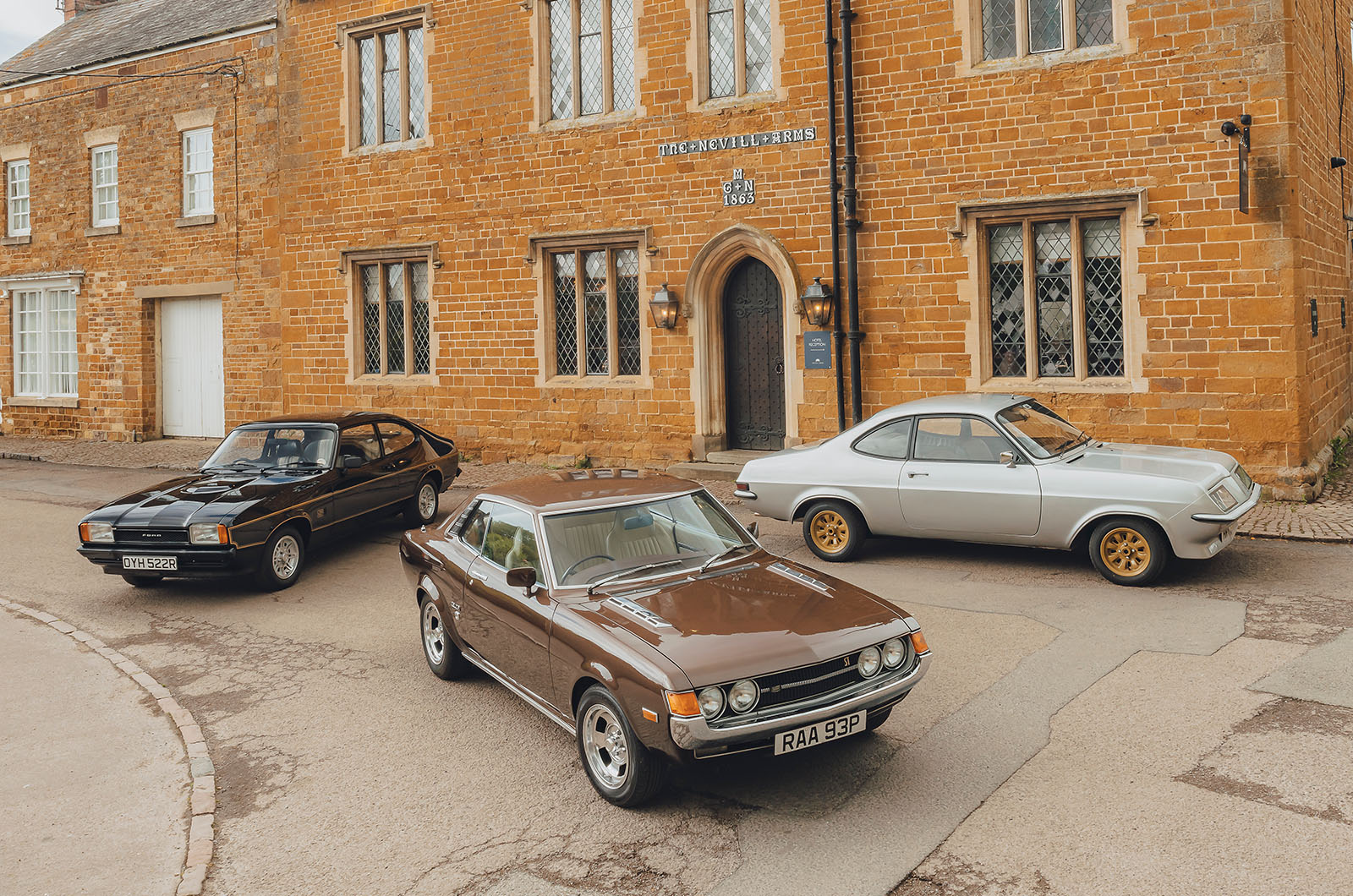 Classic & Sports Car – Ford Capri II vs Toyota Celica vs Vauxhall Firenza: style on a budget