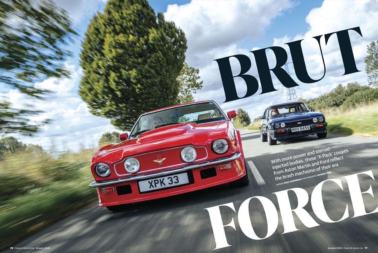 Classic & Sports Car – Aston Martin vs Ford: inside the January 2026 Classic & Sports Car