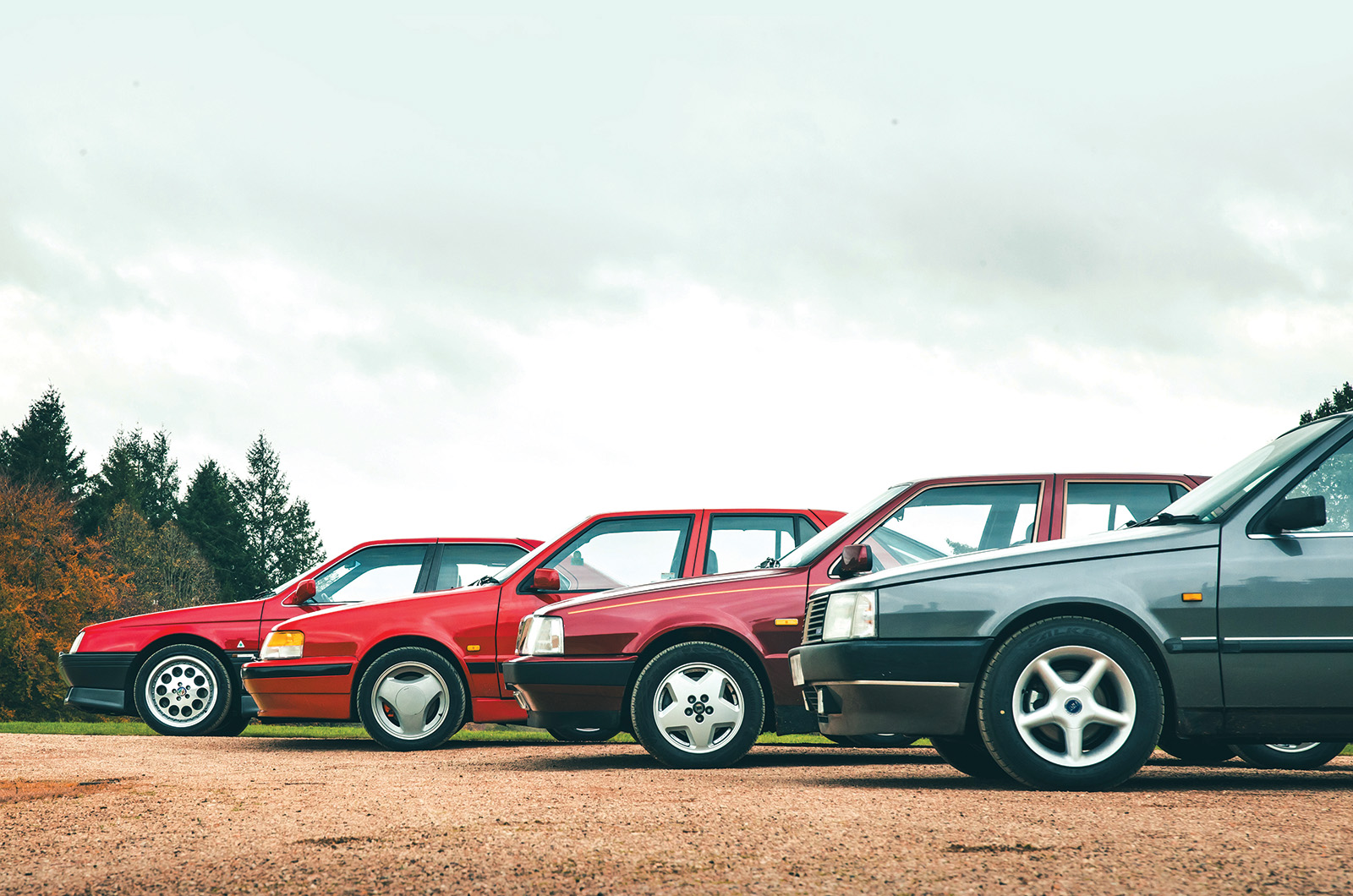 Classic & Sports Car – Alfa Romeo 164, Saab 9000, Lancia Thema and Fiat Croma: four of a kind