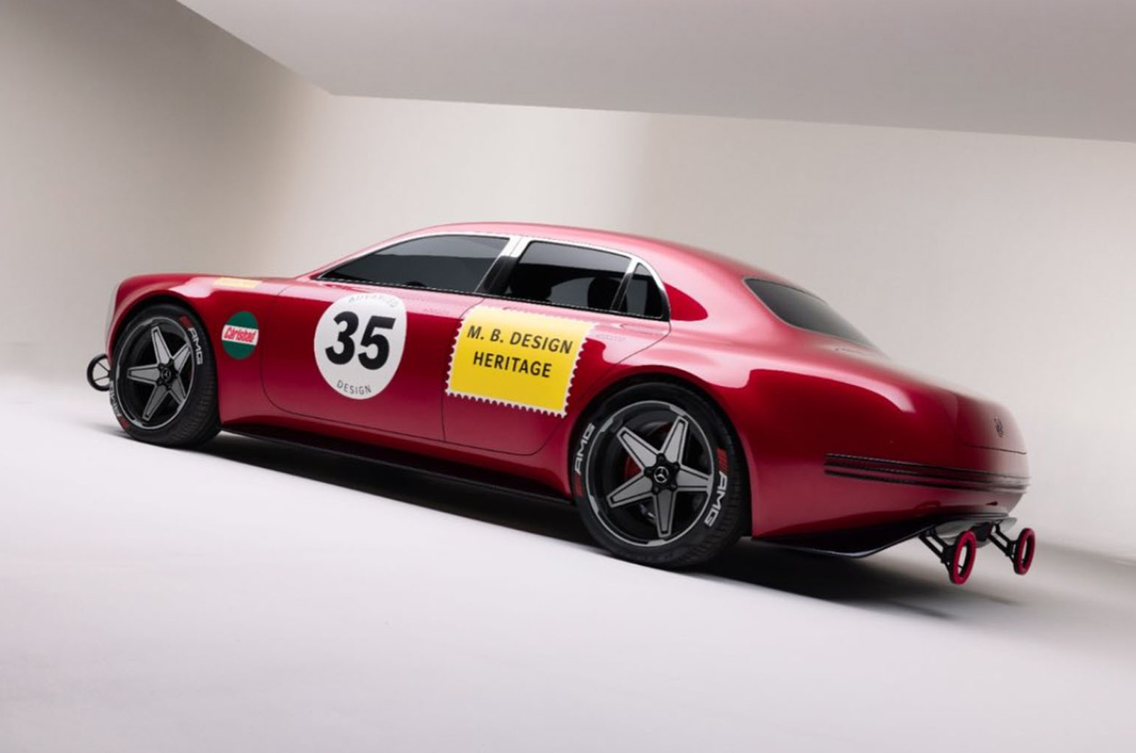 Classic & Sports Car – Secret Mercedes-Benz Red Pig concept revealed