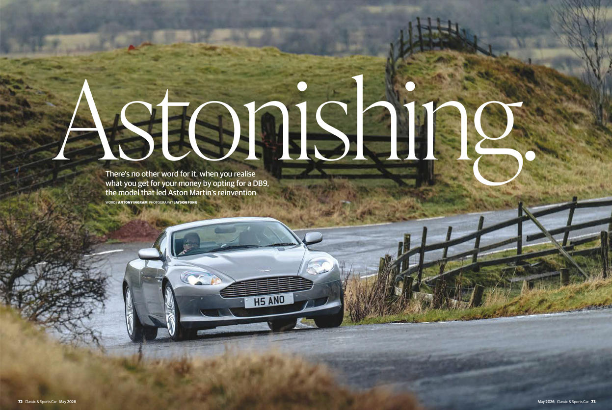 Classic & Sports Car – Aston Martin DB9 bargain: inside the May 2026 Classic & Sports Car