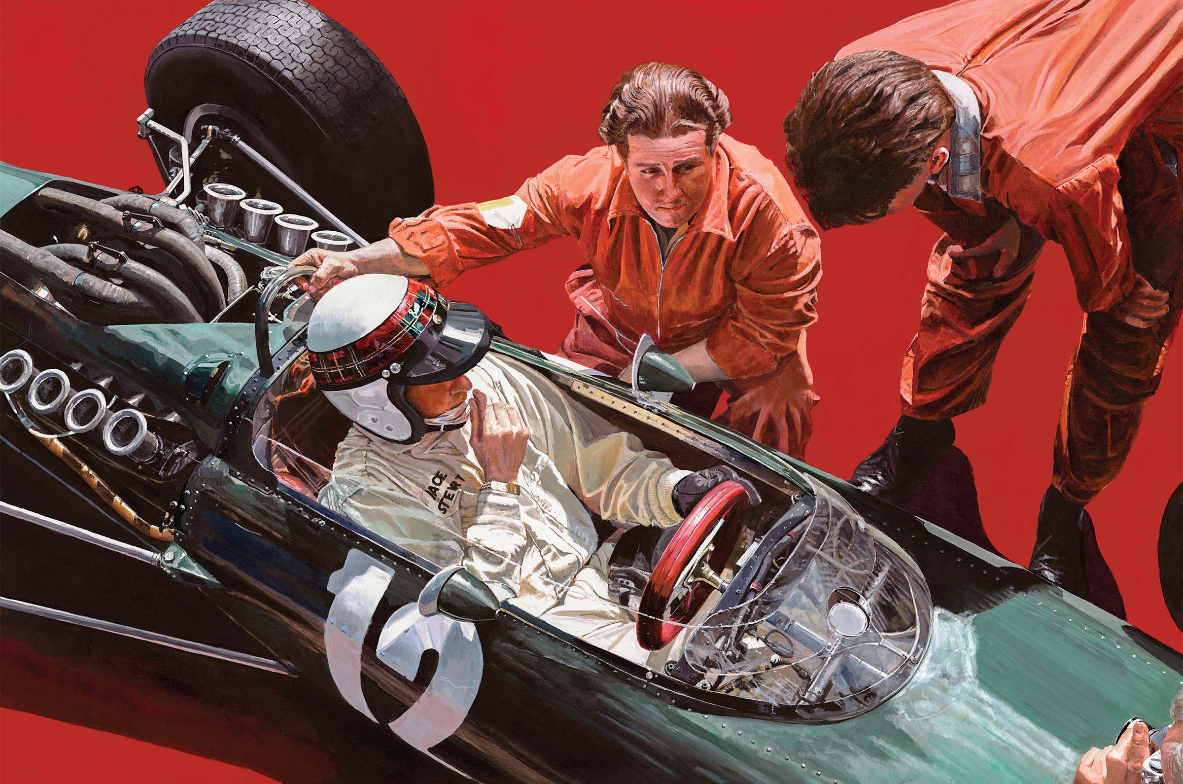 Classic & Sports Car – Motoring art: James Stevens