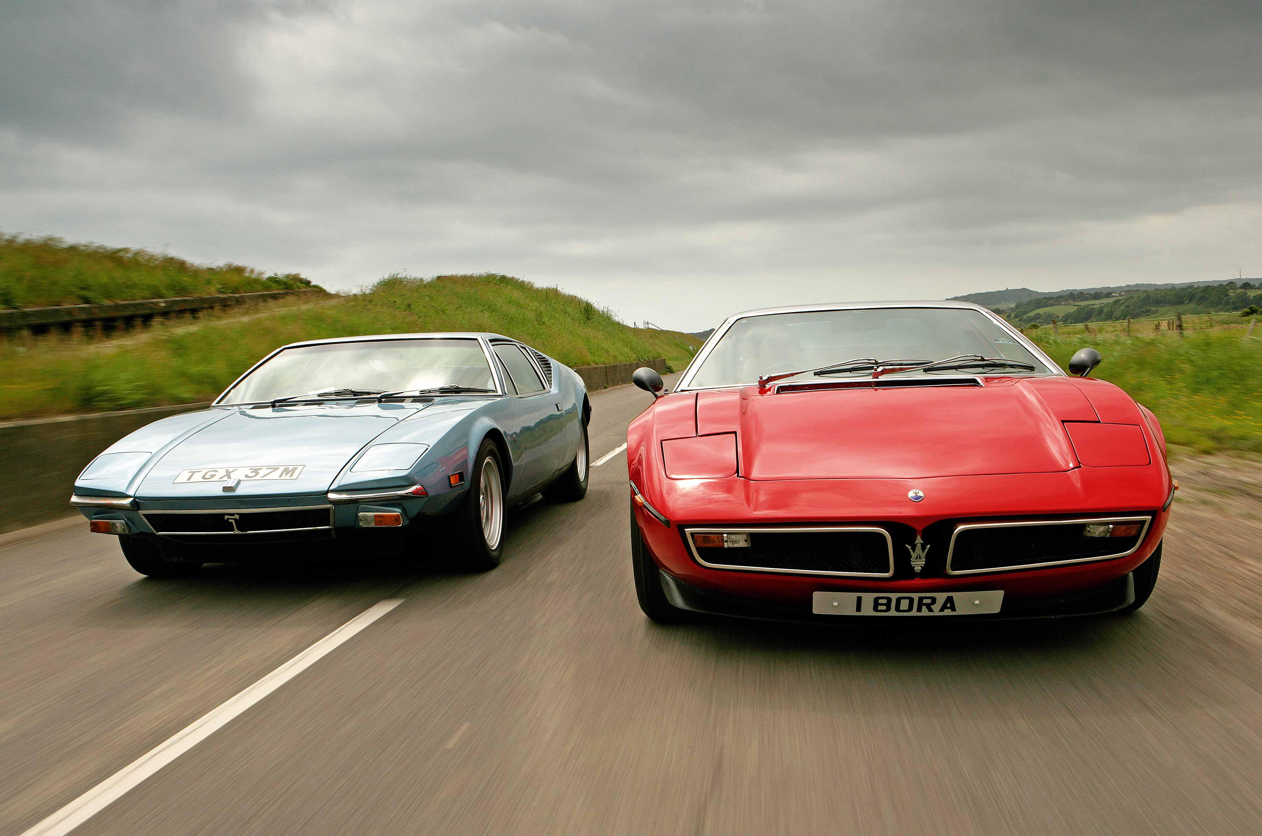 Classic & Sports Car – Maserati Bora vs De Tomaso Pantera GTS: wild at heart