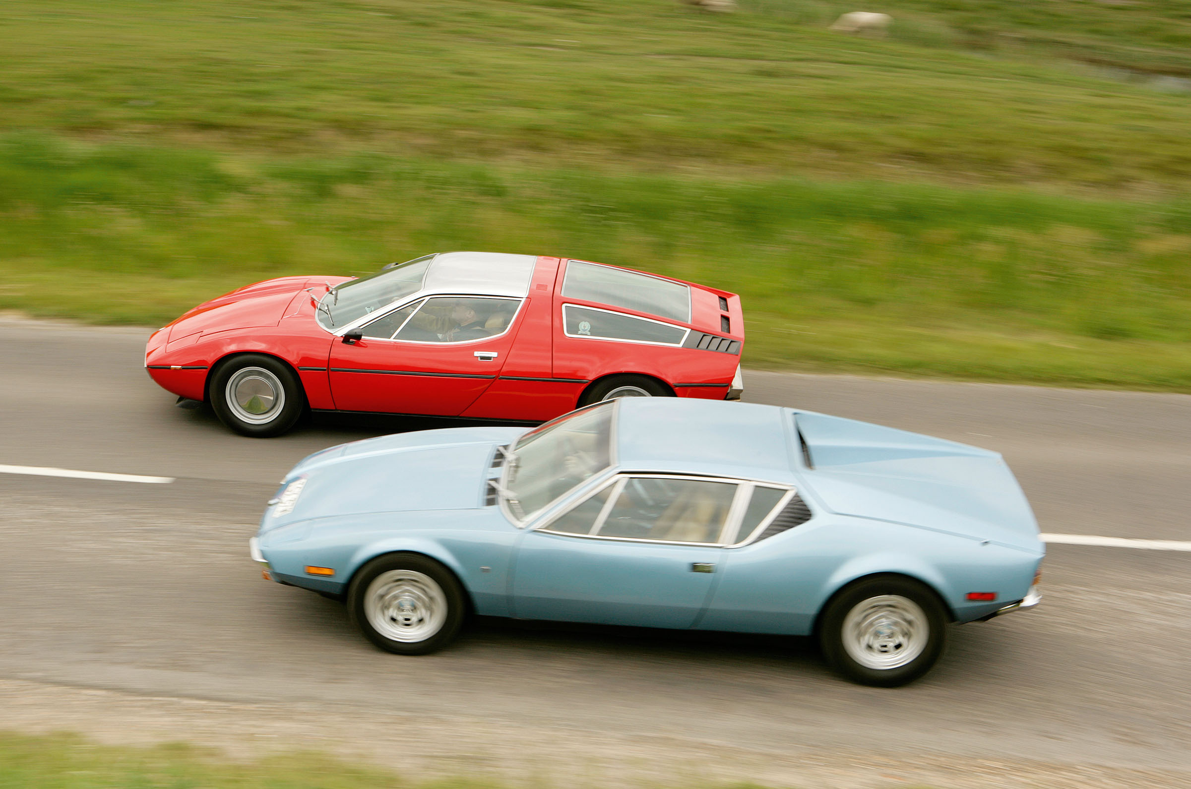 Classic & Sports Car – Maserati Bora vs De Tomaso Pantera GTS: wild at heart