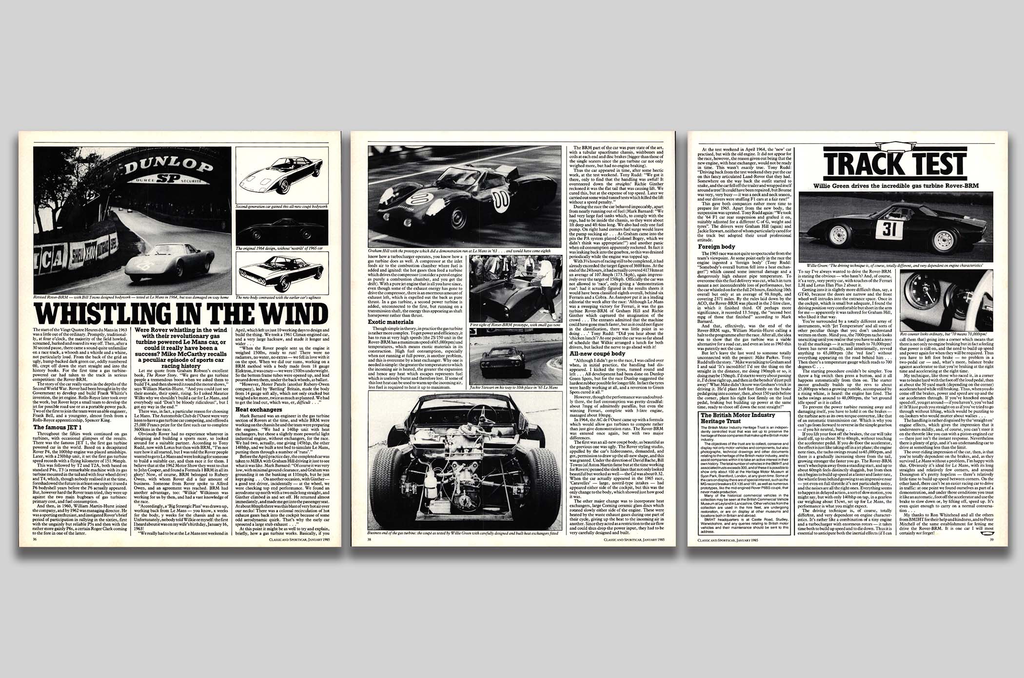 Classic & Sports Car – Remember when we drove Rover-BRM’s turbine-powered racer?