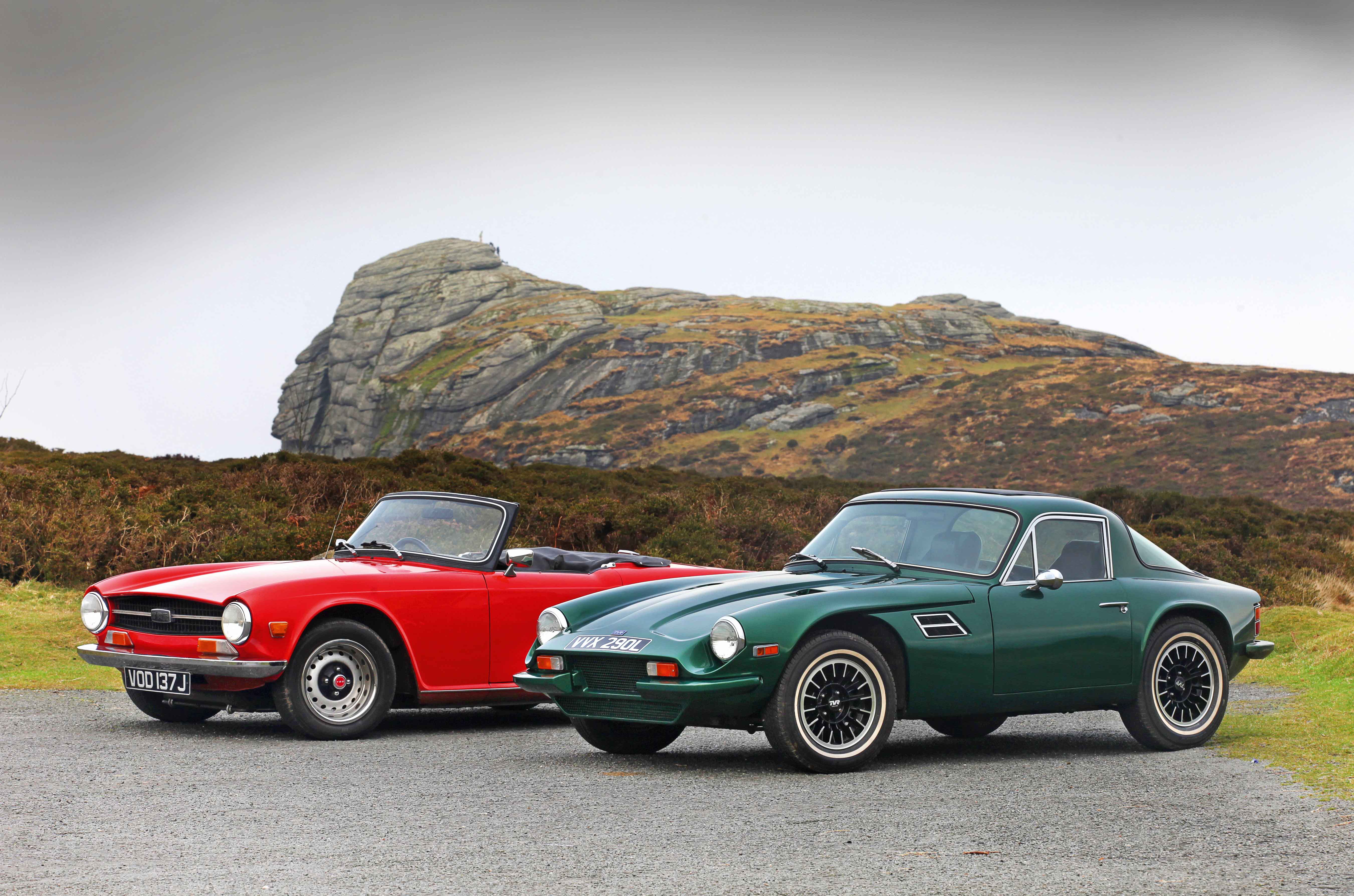 Classic & Sports Car – Triumph TR6 vs TVR 2500M: heart transplant