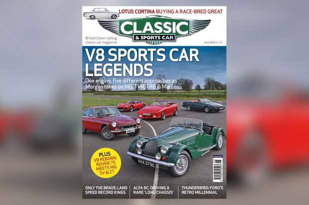 V8 sports car legends: Inside the June 2019 issue of C&SC