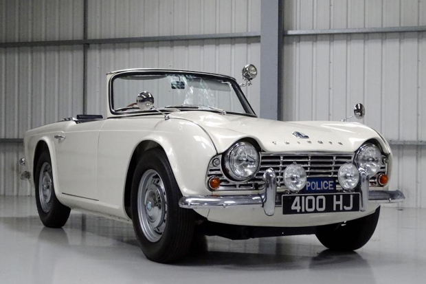 Classic & Sports Car – Triumph TR4 police car for sale with no reserve