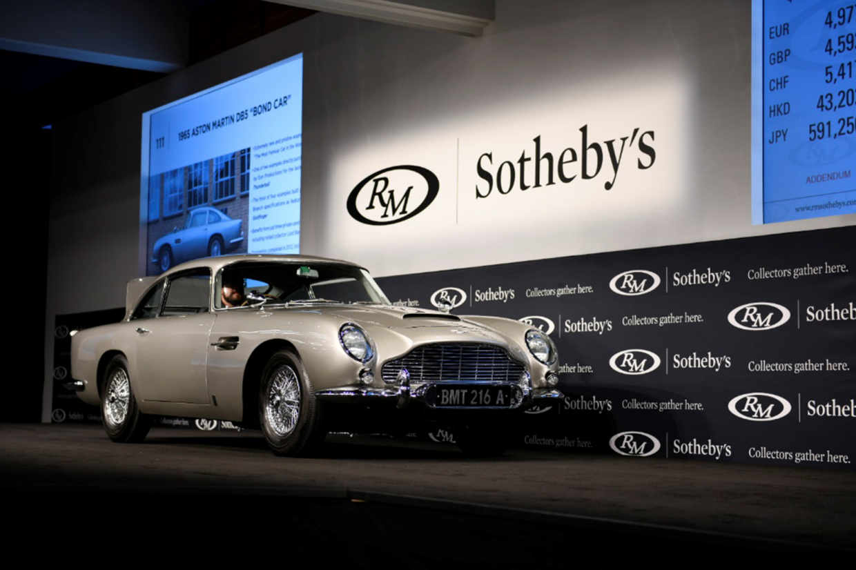 Classic & Sports Car – Bond DB5 sets new world record at Monterey sale