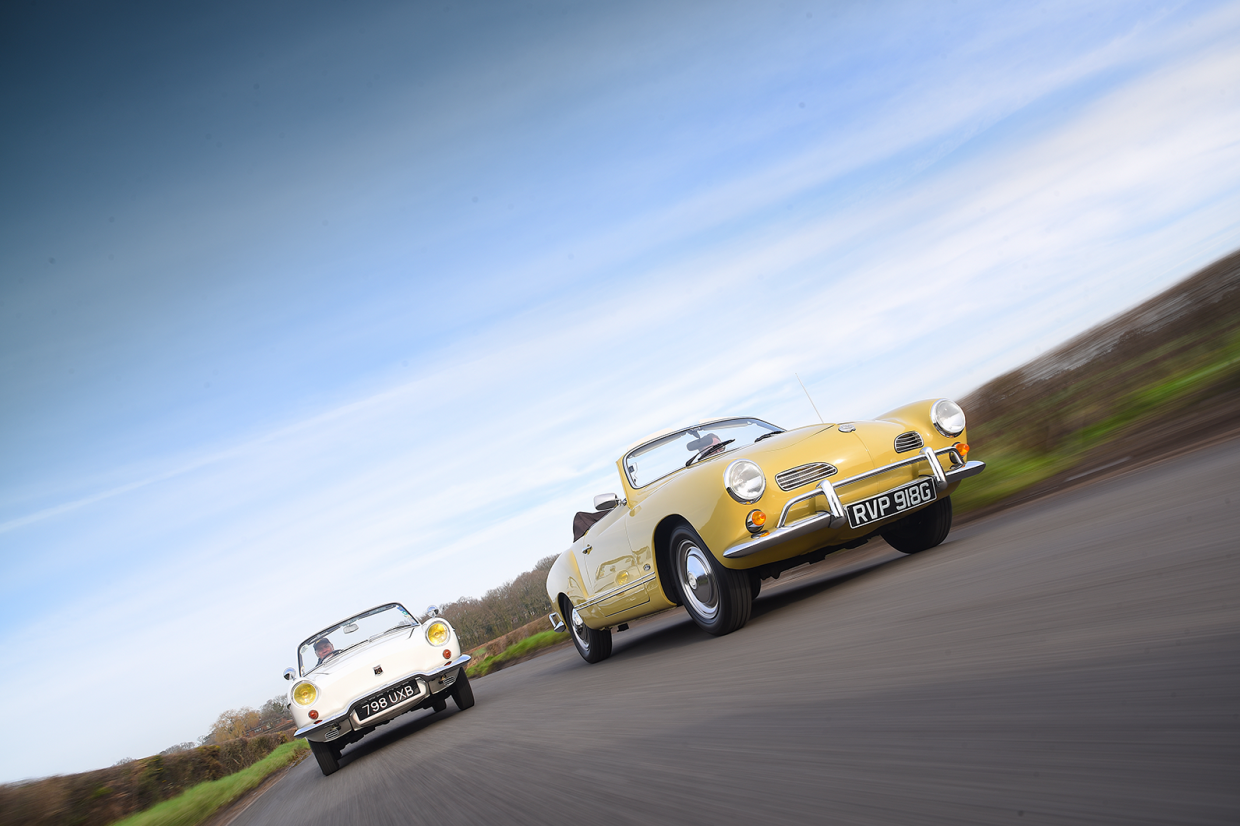 Classic & Sports Car – Chic to chic: Volkswagen Karmann Ghia vs Renault Floride