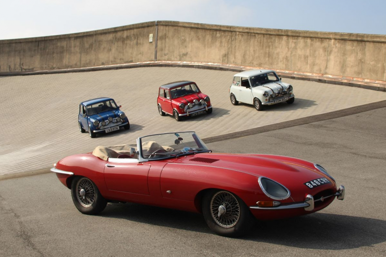 Classic & Sports Car – E-type 60 invites Minis to the party