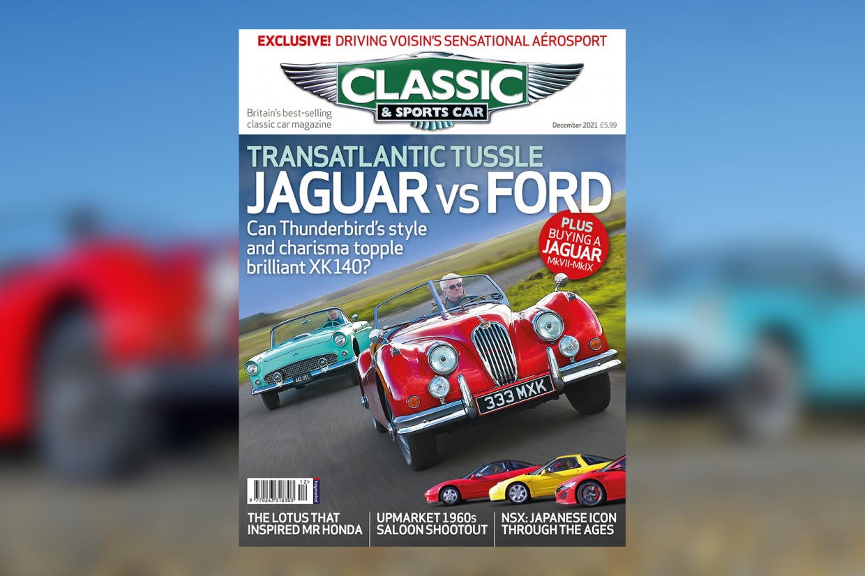Classic & Sports Car – Jaguar vs Ford: inside the December 2021 issue of C&SC