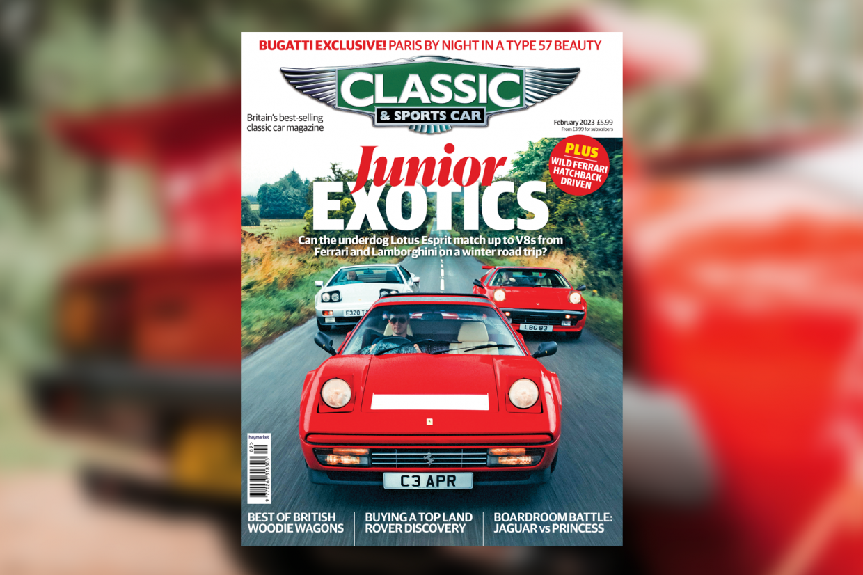 Junior exotics: inside the February 2023 issue of Classic & Sports Car