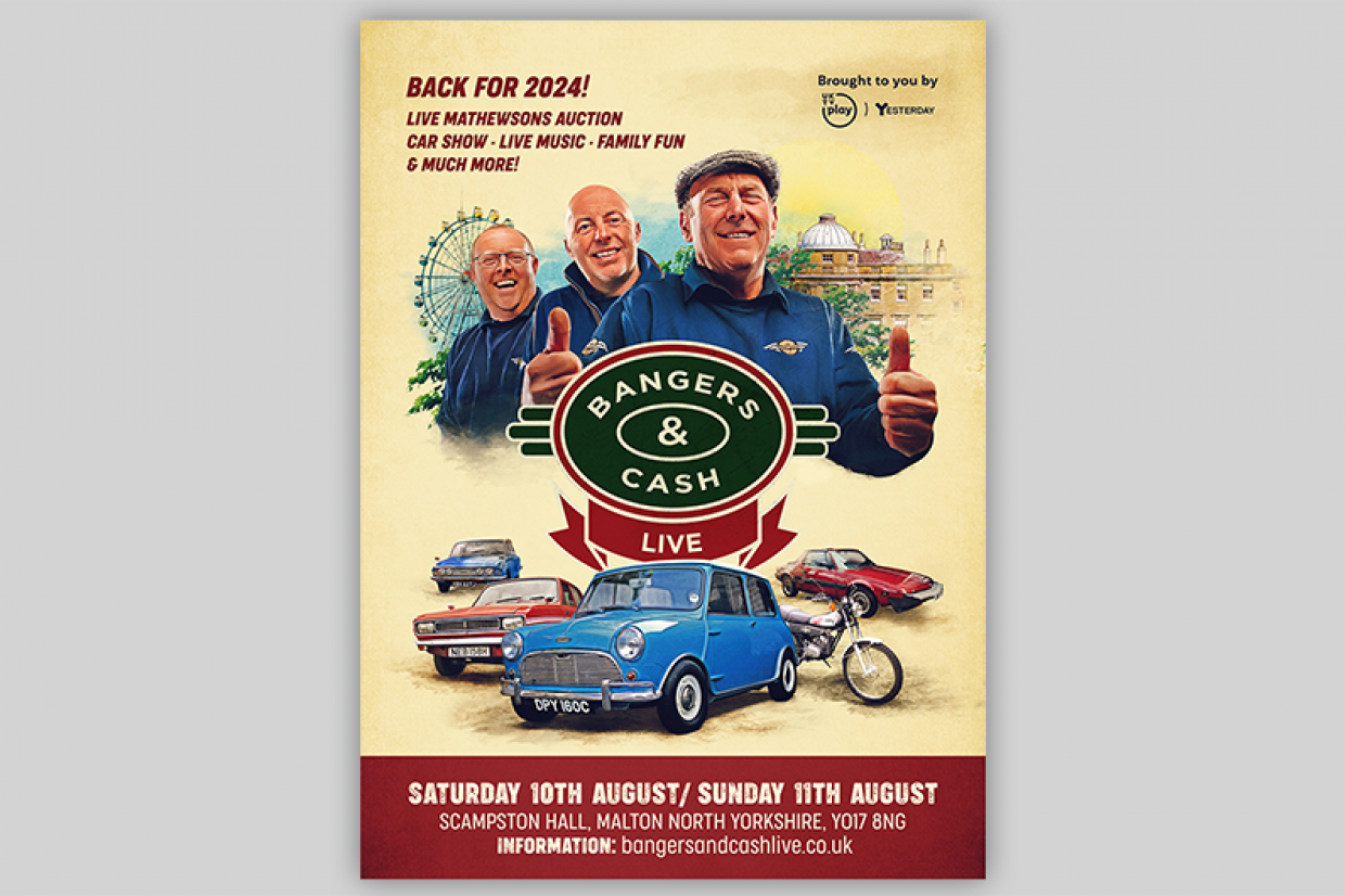 Classic & Sports Car – Bangers & Cash Live