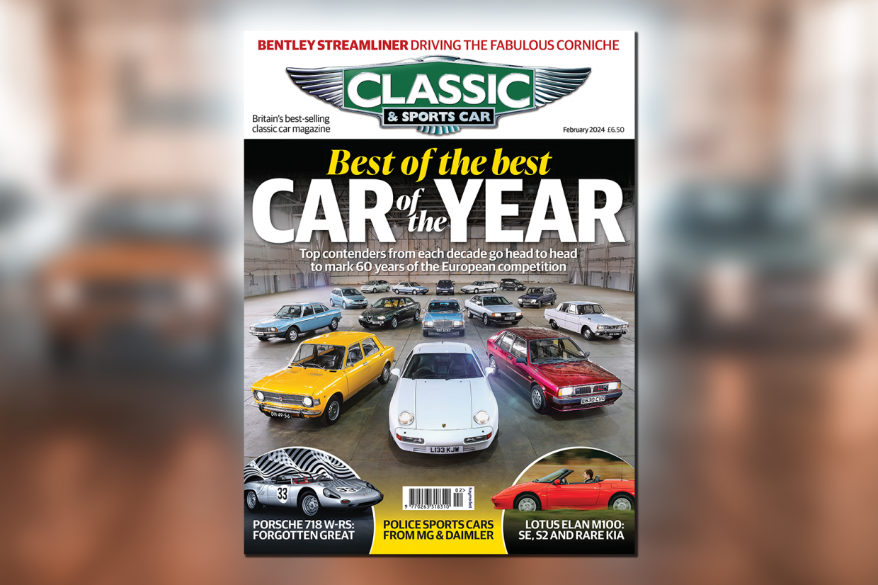 Classic & Sports Car – Car of the Year at 60: inside the February 2024 issue of Classic & Sports Car