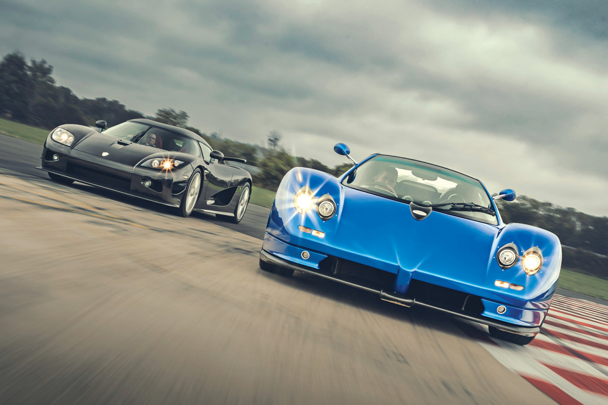 Classic & Sports Car – Pagani Zonda S vs Koenigsegg CCXR: the dawn of the hypercar