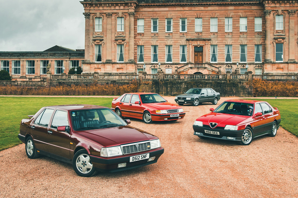 Classic & Sports Car – Alfa Romeo 164, Saab 9000, Lancia Thema and Fiat Croma: four of a kind